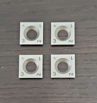 Gelpeel Pro Replacement Tungsten Carbide Blades