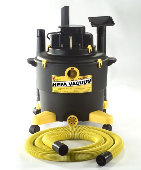 16 Gallon Dustless Technologies HEPA Vacuum
